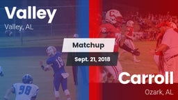 Matchup: Valley vs. Carroll   2018