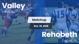 Matchup: Valley vs. Rehobeth  2018