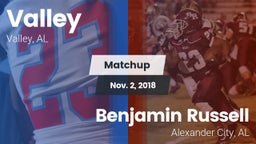 Matchup: Valley vs. Benjamin Russell  2018