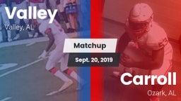Matchup: Valley vs. Carroll   2019