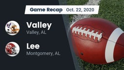 Recap: Valley  vs. Lee  2020