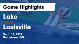 Lake  vs Louisville  Game Highlights - Sept. 14, 2021