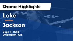 Lake  vs Jackson  Game Highlights - Sept. 5, 2023