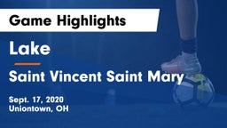 Lake  vs Saint Vincent Saint Mary  Game Highlights - Sept. 17, 2020
