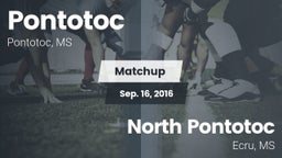 Matchup: Pontotoc  vs. North Pontotoc  2016