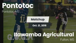 Matchup: Pontotoc  vs. Itawamba Agricultural  2016