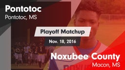 Matchup: Pontotoc  vs. Noxubee County  2016