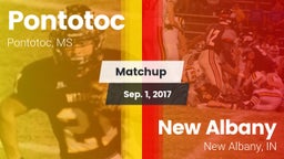 Matchup: Pontotoc  vs. New Albany  2017