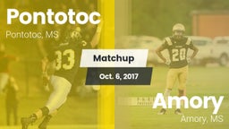 Matchup: Pontotoc  vs. Amory  2017