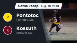 Recap: Pontotoc  vs. Kossuth  2018