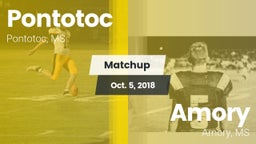 Matchup: Pontotoc  vs. Amory  2018