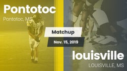 Matchup: Pontotoc  vs. louisville 2019