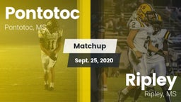 Matchup: Pontotoc  vs. Ripley  2020