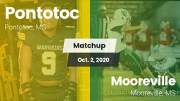 Matchup: Pontotoc  vs. Mooreville  2020