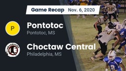 Recap: Pontotoc  vs. Choctaw Central  2020
