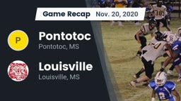 Recap: Pontotoc  vs. Louisville  2020