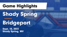Shady Spring  vs Bridgeport  Game Highlights - Sept. 10, 2022