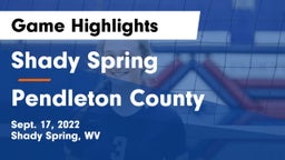 Shady Spring  vs Pendleton County  Game Highlights - Sept. 17, 2022