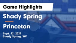 Shady Spring  vs Princeton  Game Highlights - Sept. 22, 2022