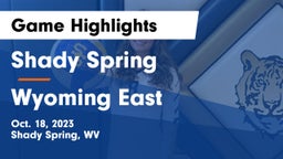 Shady Spring  vs Wyoming East  Game Highlights - Oct. 18, 2023