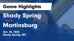 Shady Spring  vs Martinsburg  Game Highlights - Oct. 28, 2023