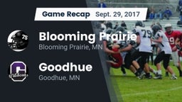 Recap: Blooming Prairie  vs. Goodhue  2017