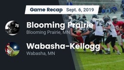Recap: Blooming Prairie  vs. Wabasha-Kellogg  2019