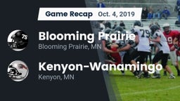 Recap: Blooming Prairie  vs. Kenyon-Wanamingo  2019