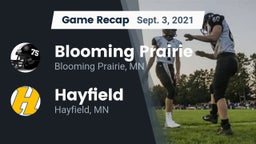 Recap: Blooming Prairie  vs. Hayfield  2021