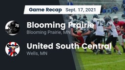 Recap: Blooming Prairie  vs. United South Central  2021