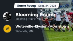 Recap: Blooming Prairie  vs. Waterville-Elysian-Morristown  2021