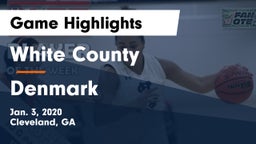 White County  vs Denmark  Game Highlights - Jan. 3, 2020