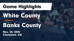 White County  vs Banks County  Game Highlights - Nov. 20, 2020