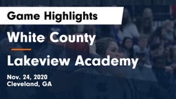 White County  vs Lakeview Academy  Game Highlights - Nov. 24, 2020