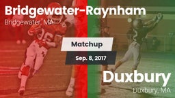 Matchup: Bridgewater-Raynham vs. Duxbury  2016