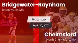 Matchup: Bridgewater-Raynham vs. Chelmsford  2016