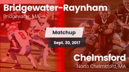 Matchup: Bridgewater-Raynham vs. Chelmsford  2017