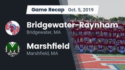 Recap: Bridgewater-Raynham  vs. Marshfield  2019