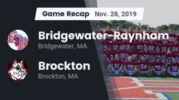 Recap: Bridgewater-Raynham  vs. Brockton  2019