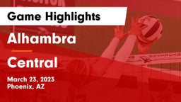 Alhambra  vs Central  Game Highlights - March 23, 2023
