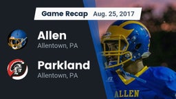 Recap: Allen  vs. Parkland  2017