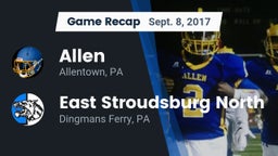 Recap: Allen  vs. East Stroudsburg North  2017