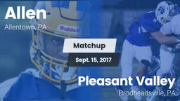 Matchup: Allen vs. Pleasant Valley  2017