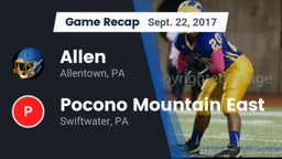 Recap: Allen  vs. Pocono Mountain East  2017