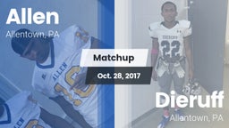 Matchup: Allen vs. Dieruff  2017