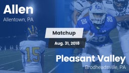 Matchup: Allen vs. Pleasant Valley  2018