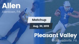 Matchup: Allen vs. Pleasant Valley  2019