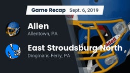 Recap: Allen  vs. East Stroudsburg North  2019