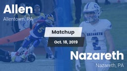 Matchup: Allen vs. Nazareth  2019