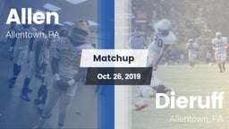 Matchup: Allen vs. Dieruff  2019
